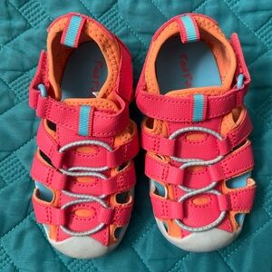Paul Pirate Pink Sandals 
Size 7
Never worn